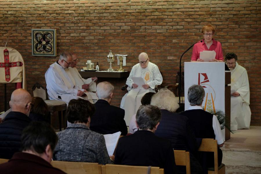 Opening van de pinksternoveen voor het vicariaat Vlaams-Brabant en Mechelen in de Sint-Jozefskerk in Leuven © Pastorale zone Leuven aan de Dijle