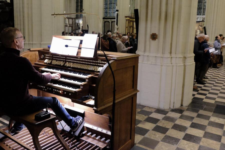 Interlevensbeschouwelijke vredesviering 2025 © Pastorale zone Leuven aan de Dijle