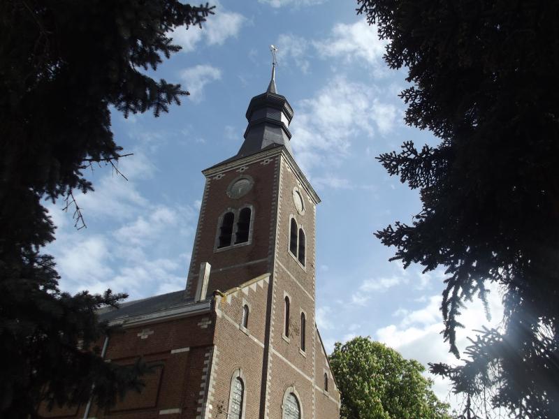 De kerktoren (gezien uit NW richting) 