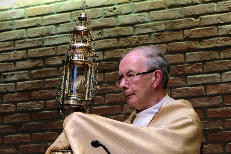Opening van de pinksternoveen voor het vicariaat Vlaams-Brabant en Mechelen in de Sint-Jozefskerk in Leuven © Pastorale zone Leuven aan de Dijle