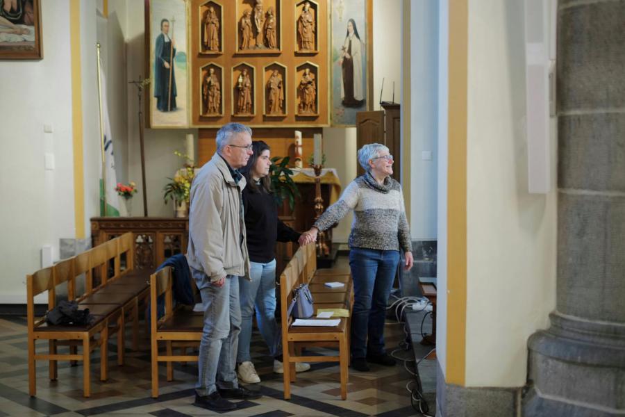 Gezinsviering op Gaudete-zondag 2025 in Leuven Noord © Pastorale zone Leuven aan de Dijle