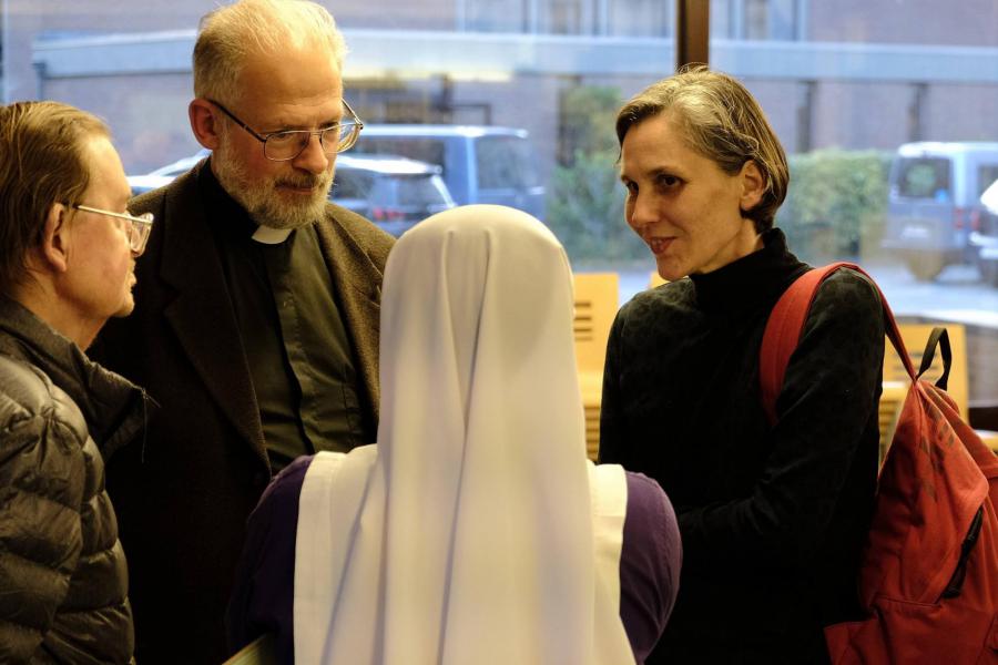 Opening van de pinksternoveen voor het vicariaat Vlaams-Brabant en Mechelen in de Sint-Jozefskerk in Leuven © Pastorale zone Leuven aan de Dijle
