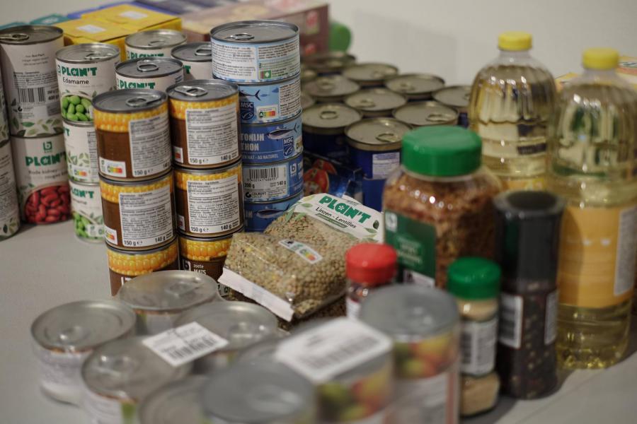 Ophaling goederen solidariteitstafel 2025 © Pastorale zone Leuven aan de Dijle