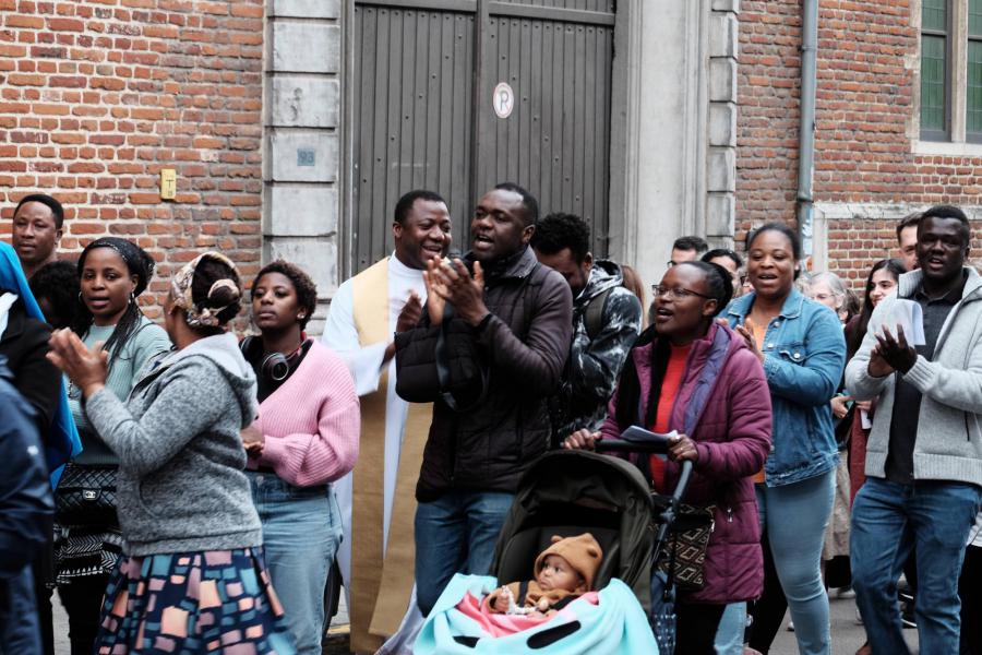 Sacramentsdag in Leuven 2024 © Pastorale zone Leuven aan de Dijle