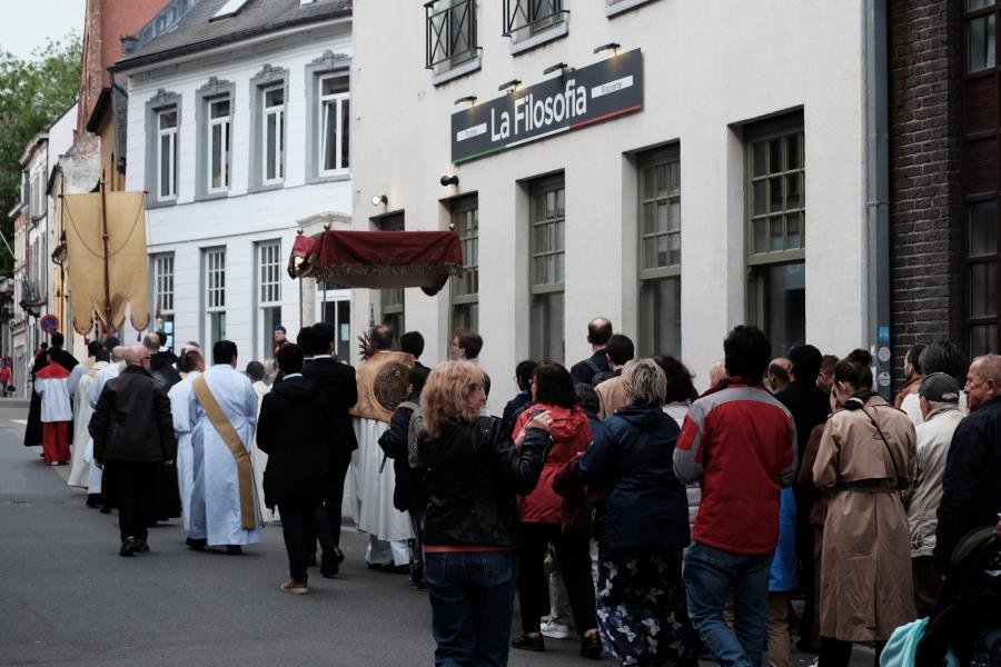 Sacramentsdag in Leuven 2024 © Pastorale zone Leuven aan de Dijle