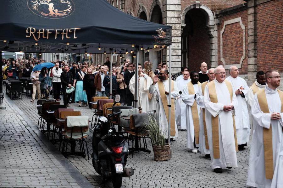 Sacramentsdag in Leuven 2024 © Pastorale zone Leuven aan de Dijle