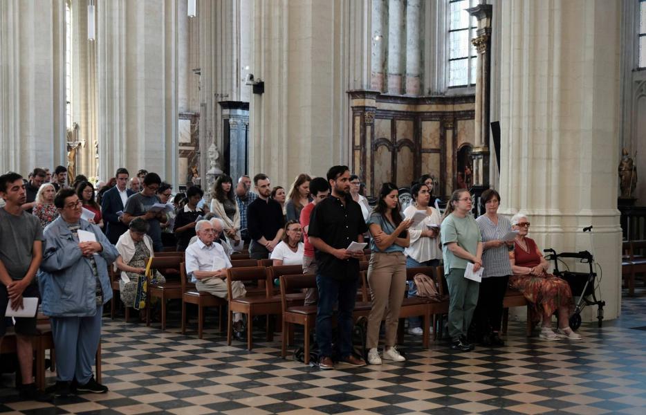 Sacramentsdag in Leuven 2023 © Pastorale zone Leuven aan de Dijle
