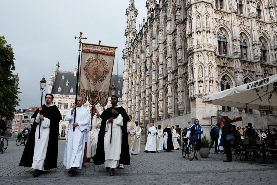 Sacramentsdag in Leuven 2024 © Pastorale zone Leuven aan de Dijle