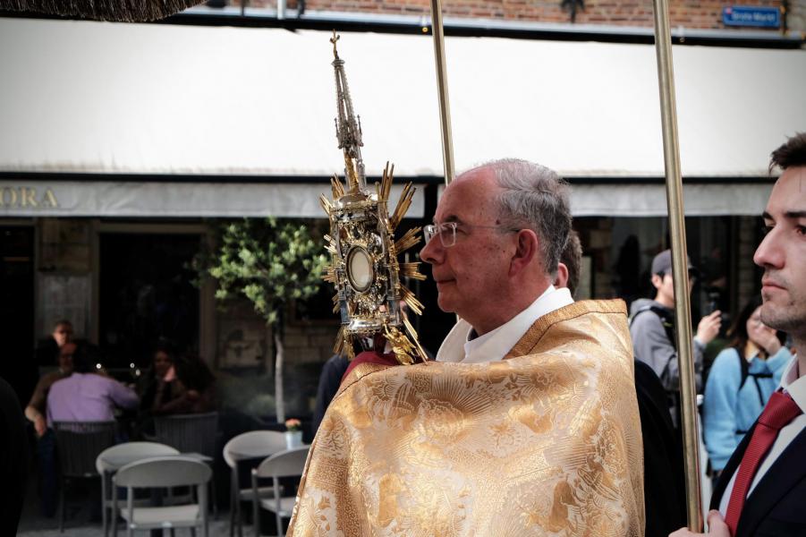 Sacramentsdag in Leuven 2024 © Pastorale zone Leuven aan de Dijle