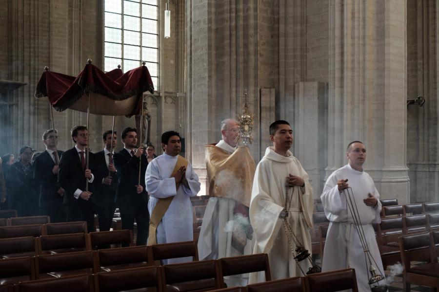 Sacramentsdag in Leuven 2024 © Pastorale zone Leuven aan de Dijle