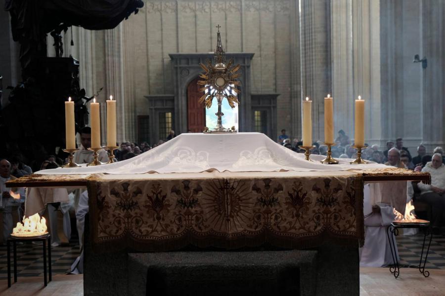 Sacramentsdag in Leuven 2024 © Pastorale zone Leuven aan de Dijle