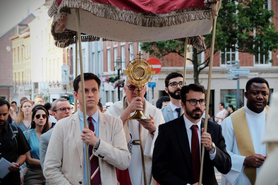 Sacramentsdag in Leuven 2023 © Pastorale zone Leuven aan de Dijle