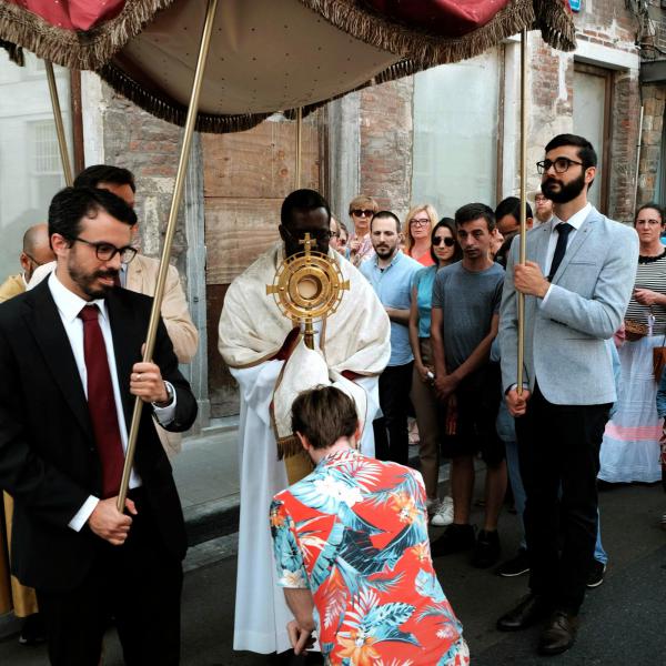 Sacramentsdag in Leuven 2023 © Pastorale zone Leuven aan de Dijle