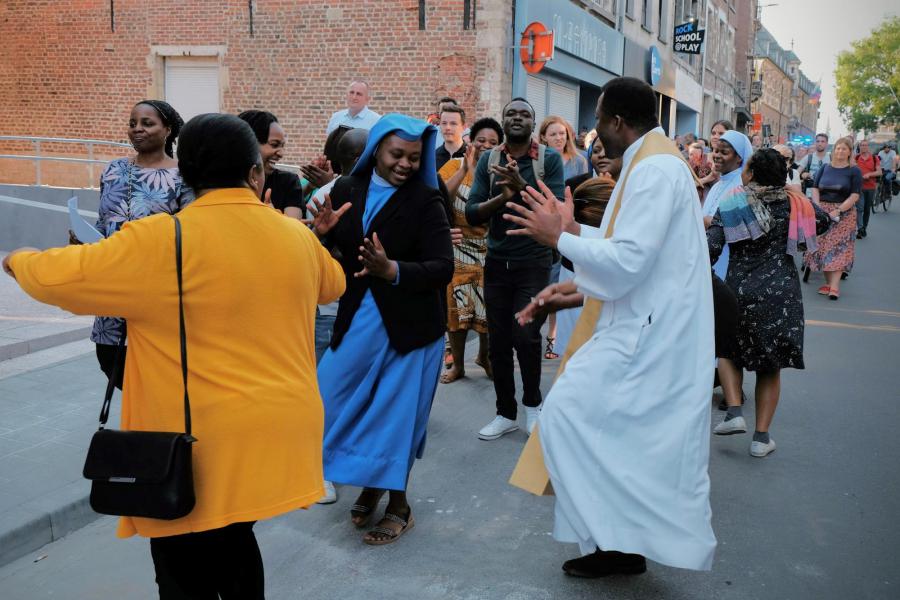 Sacramentsdag in Leuven 2023 © Pastorale zone Leuven aan de Dijle