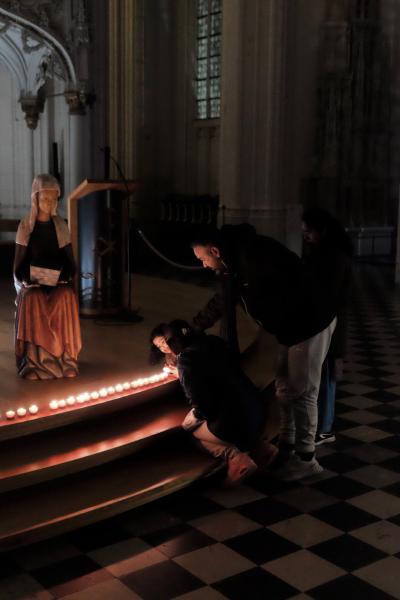 Light a Candle in de Sint-Pieterskerk - advent 2025 © Pastorale zone Leuven aan de Dijle