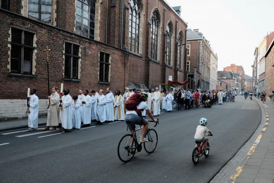 Sacramentsdag in Leuven 2023 © Pastorale zone Leuven aan de Dijle
