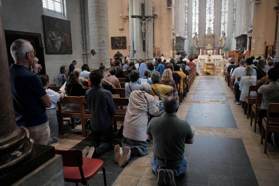 Sacramentsdag in Leuven 2023 © Pastorale zone Leuven aan de Dijle