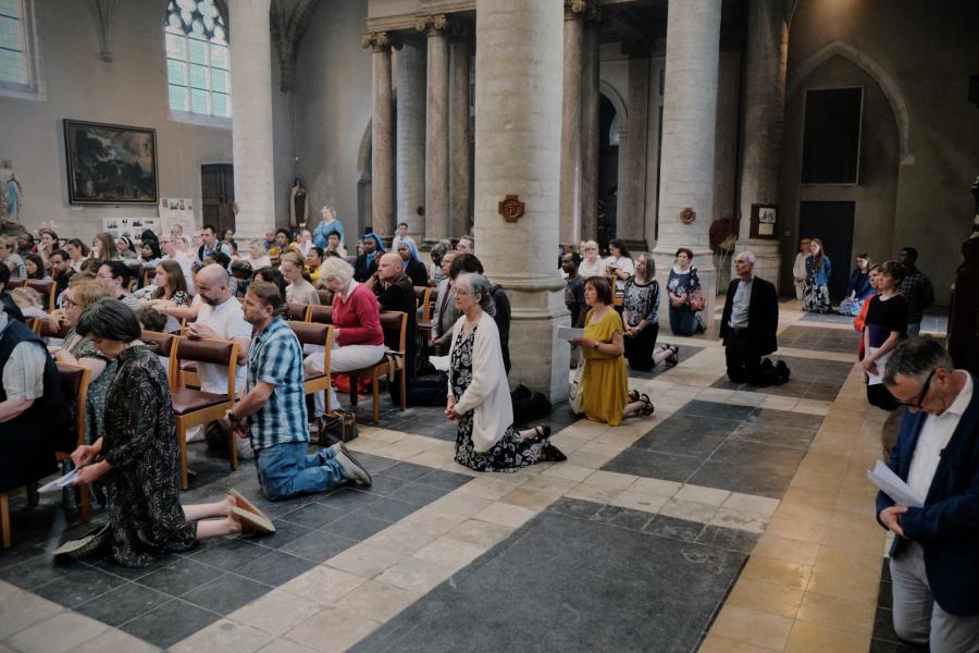 Sacramentsdag in Leuven 2023 © Pastorale zone Leuven aan de Dijle