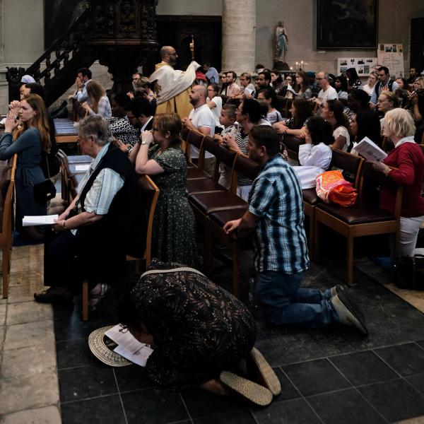 Sacramentsdag in Leuven 2023 © Pastorale zone Leuven aan de Dijle