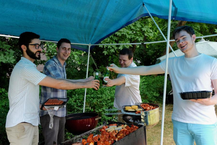 Jaarlijkse viering en BBQ van Sint Kwinten 2023 © Pastorale zone Leuven aan de Dijle