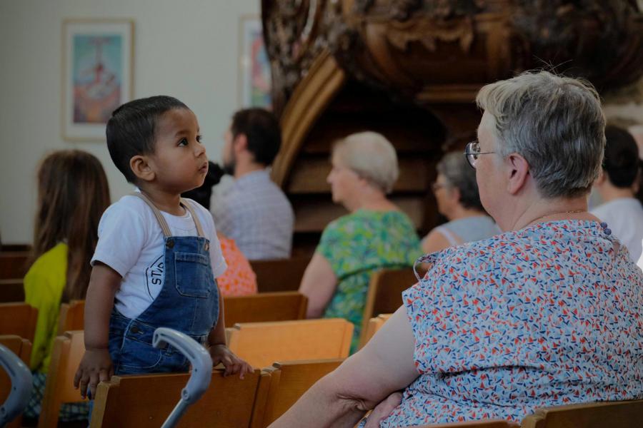 Slotviering Sint Geertrui Leuven 2023 © Pastorale zone Leuven aan de Dijle