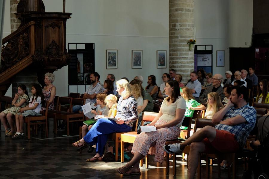 Slotviering Sint Geertrui Leuven 2023 © Pastorale zone Leuven aan de Dijle