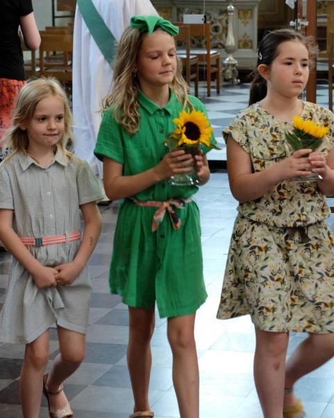 Slotviering Sint Geertrui Leuven 2023 © Pastorale zone Leuven aan de Dijle