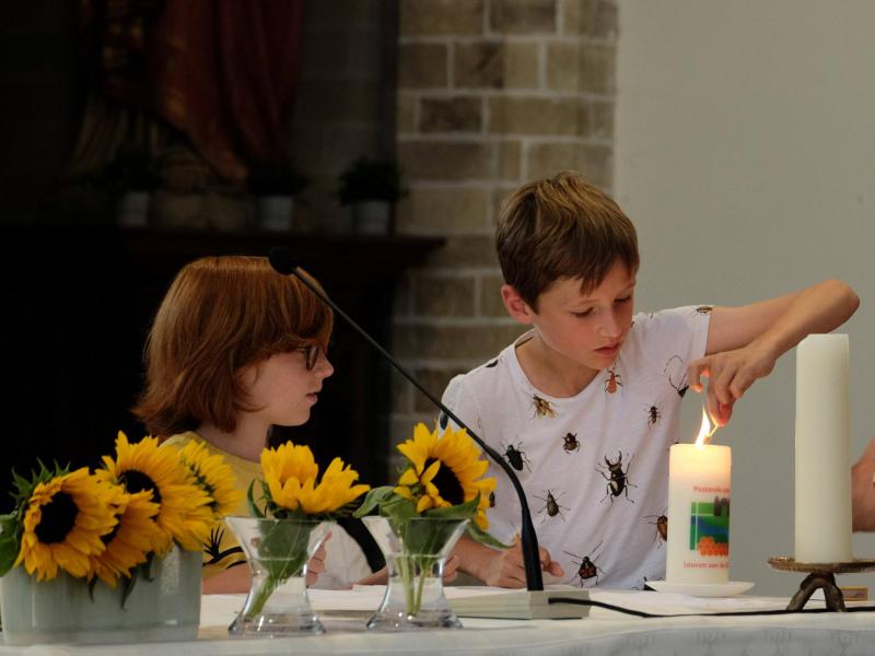 Slotviering Sint Geertrui Leuven 2023 © Pastorale zone Leuven aan de Dijle