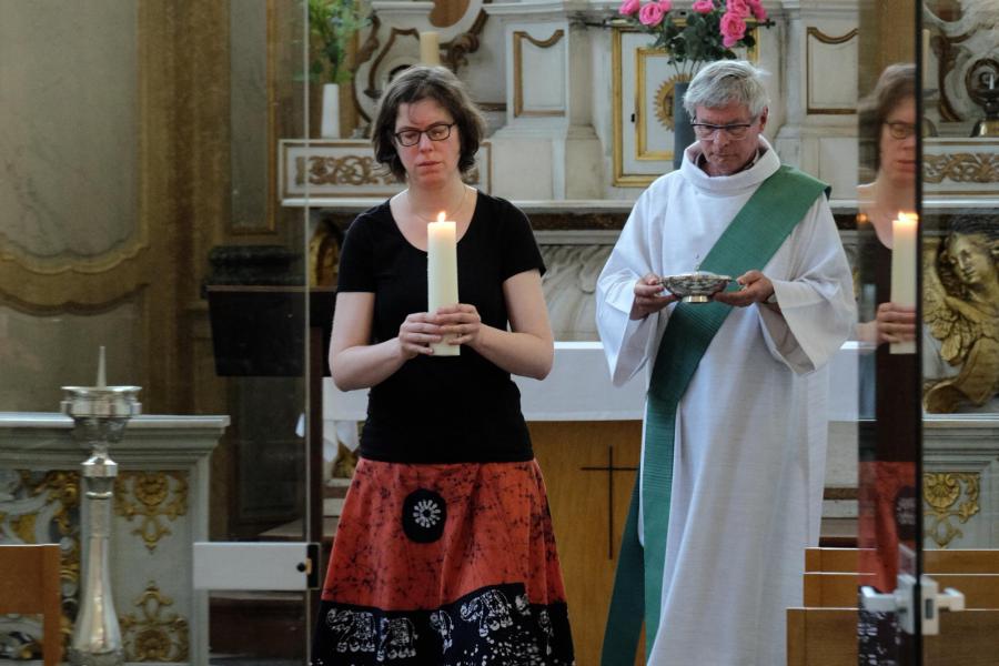 Slotviering Sint Geertrui Leuven 2023 © Pastorale zone Leuven aan de Dijle