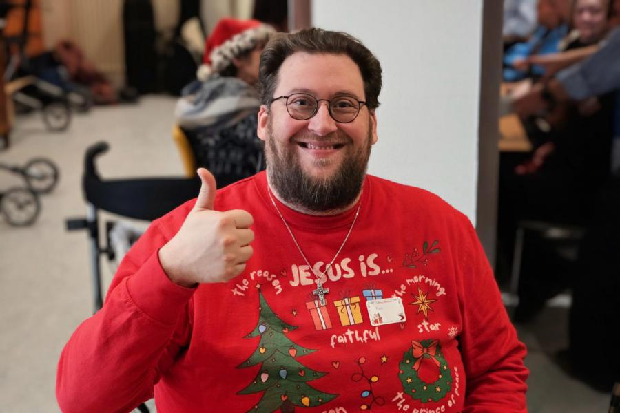 Kerstmaal met Sant'Egidio in WZC Edouard Remy © Pastorale zone Leuven aan de Dijle