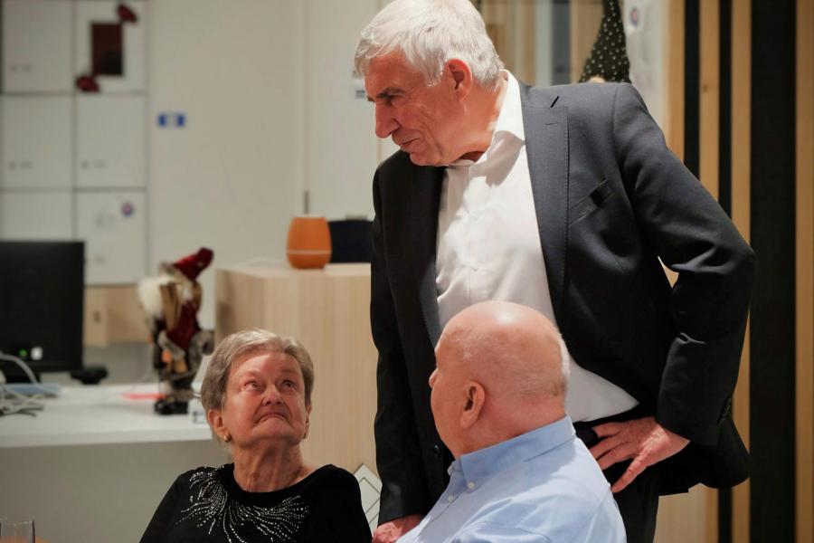 Kerstmaal met Sant'Egidio in WZC Edouard Remy © Pastorale zone Leuven aan de Dijle