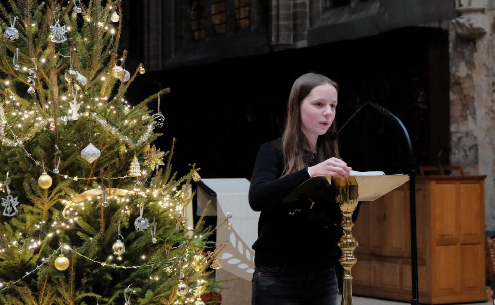 Kinderkerstviering in de Sint-Kwintenskerk 2025 © Pastorale zone Leuven aan de Dijle