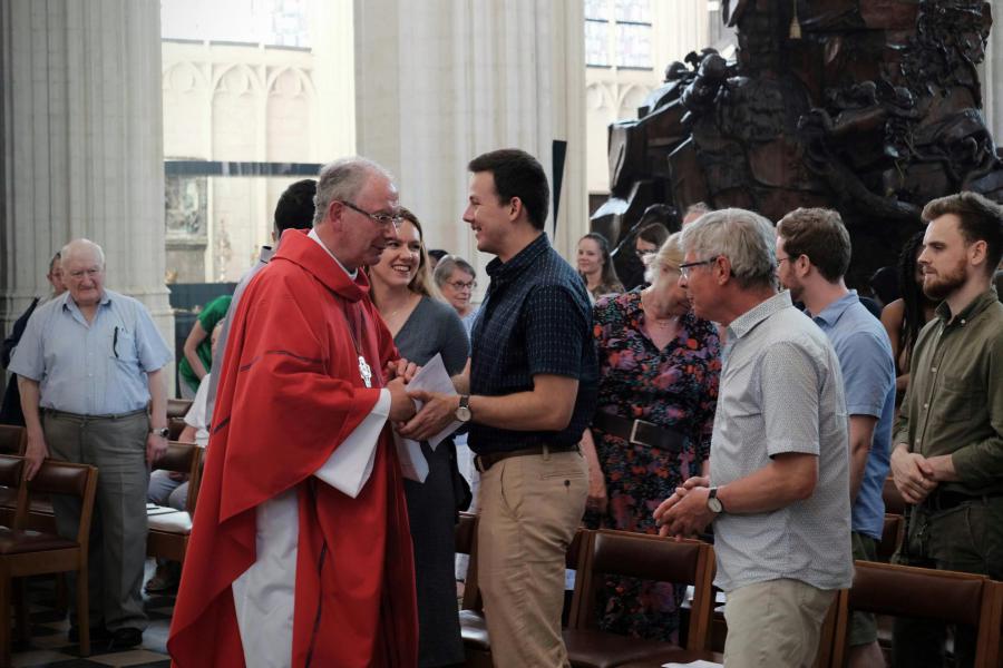 Patroonsfeest van Sint Pieter met volwassenvormsel 2023 © Pastorale zone Leuven aan de Dijle