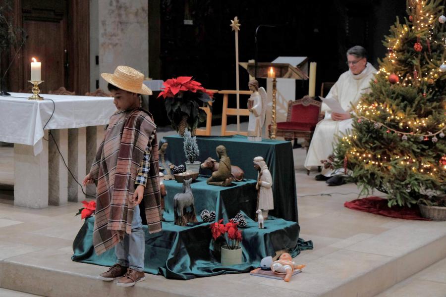 Kinderkerstviering in de Sint-Kwintenskerk 2025 © Pastorale zone Leuven aan de Dijle