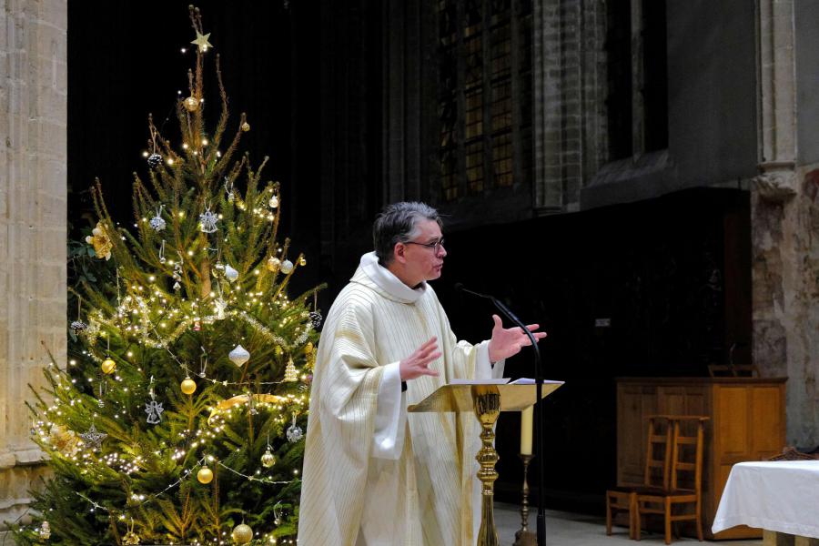 Kinderkerstviering in de Sint-Kwintenskerk 2025 © Pastorale zone Leuven aan de Dijle