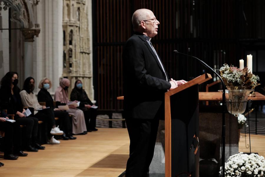 Multi-religieuze vredesviering 2021 © Pastorale zone Leuven aan de Dijle