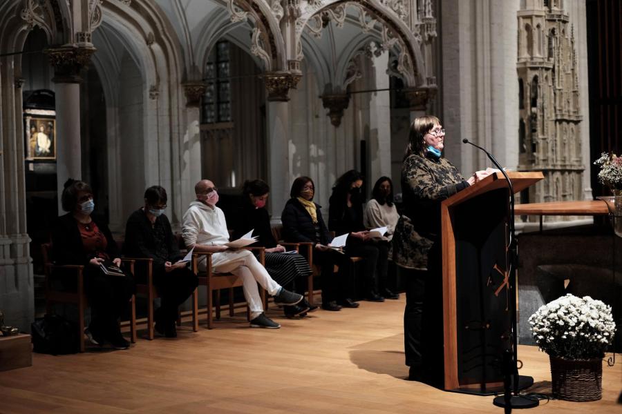 Multi-religieuze vredesviering 2021 © Pastorale zone Leuven aan de Dijle