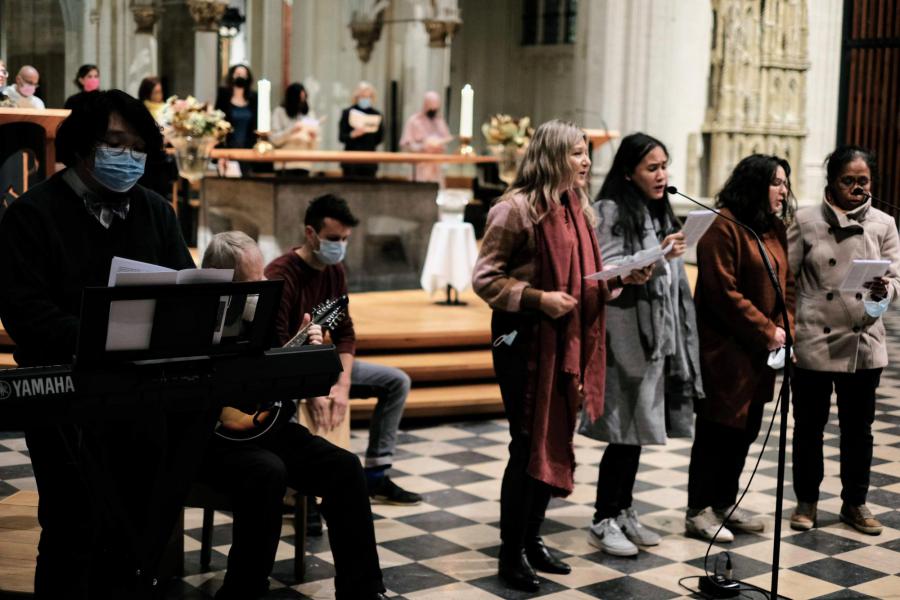 Multi-religieuze vredesviering 2021 © Pastorale zone Leuven aan de Dijle
