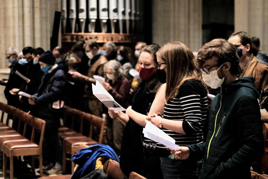 Multi-religieuze vredesviering 2021 © Pastorale zone Leuven aan de Dijle
