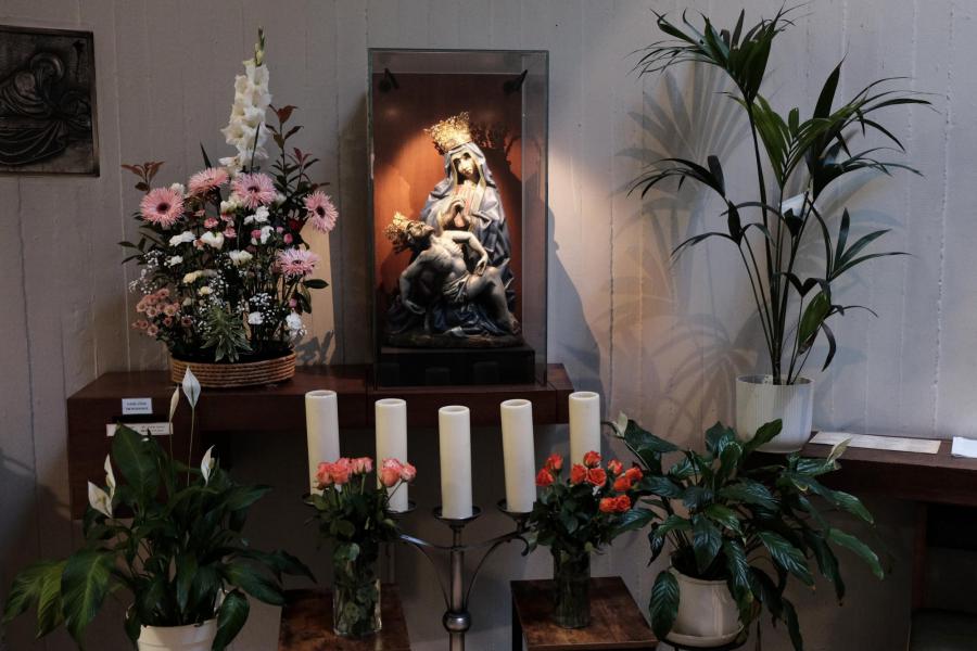 De Sint-Jozefsgemeenschap viert Onze-Lieve-Vrouw-ter-Koorts © Pastorale zone Leuven aan de Dijle