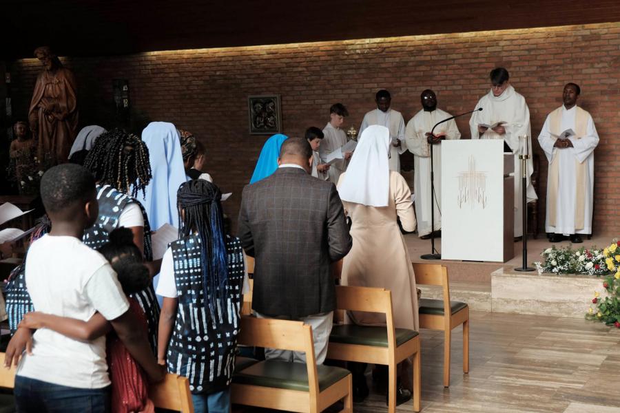 De Sint-Jozefsgemeenschap viert Onze-Lieve-Vrouw-ter-Koorts © Pastorale zone Leuven aan de Dijle