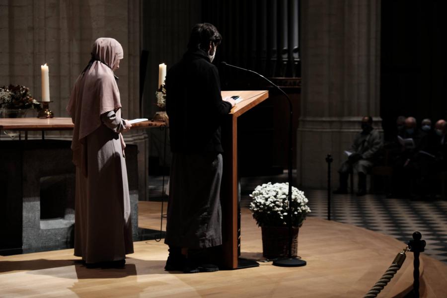 Multi-religieuze vredesviering 2021 © Pastorale zone Leuven aan de Dijle