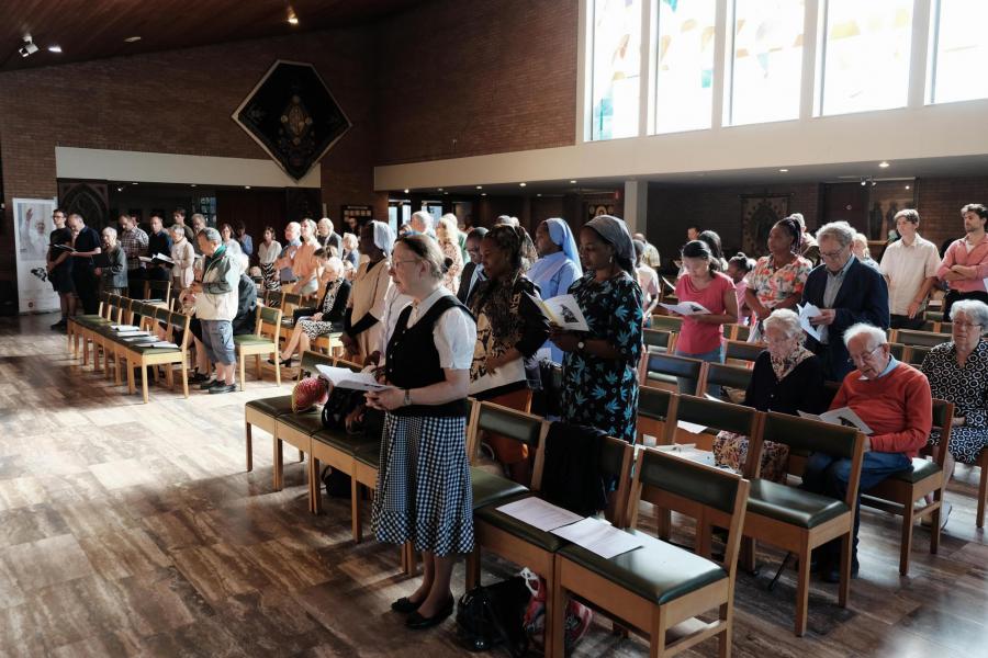 De Sint-Jozefsgemeenschap viert Onze-Lieve-Vrouw-ter-Koorts © Pastorale zone Leuven aan de Dijle