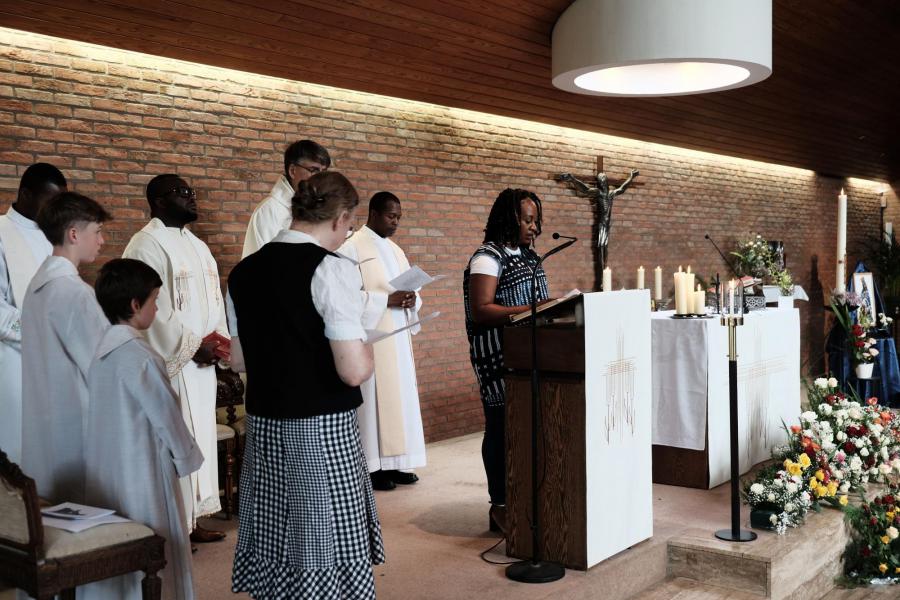 De Sint-Jozefsgemeenschap viert Onze-Lieve-Vrouw-ter-Koorts © Pastorale zone Leuven aan de Dijle