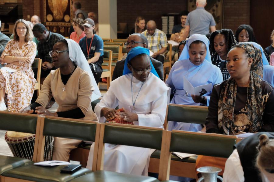De Sint-Jozefsgemeenschap viert Onze-Lieve-Vrouw-ter-Koorts © Pastorale zone Leuven aan de Dijle