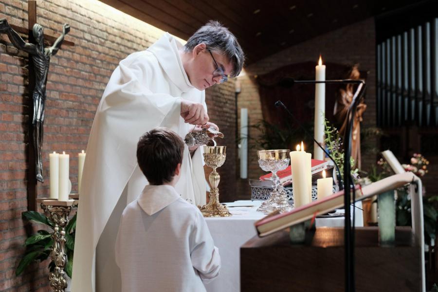 De Sint-Jozefsgemeenschap viert Onze-Lieve-Vrouw-ter-Koorts © Pastorale zone Leuven aan de Dijle