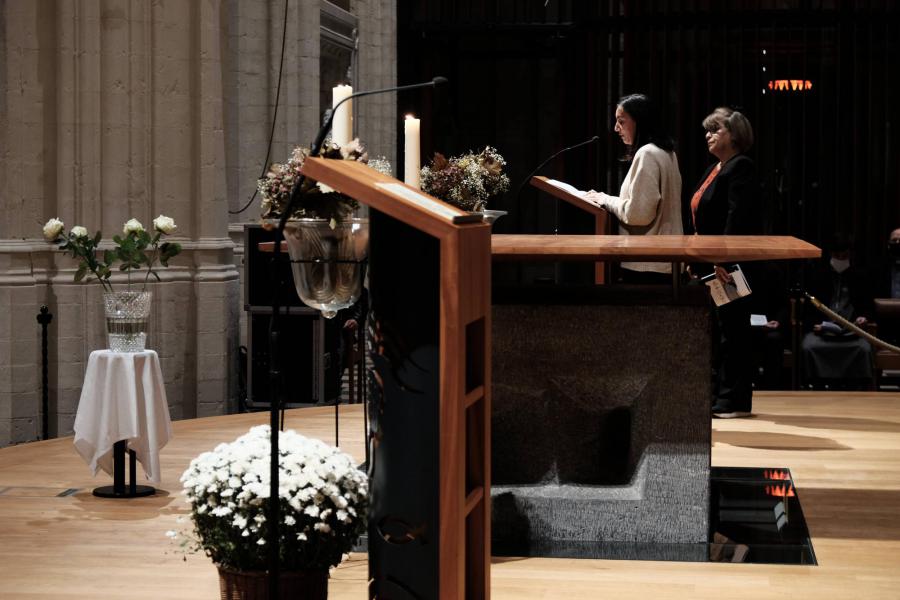 Multi-religieuze vredesviering 2021 © Pastorale zone Leuven aan de Dijle