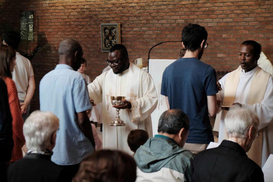 De Sint-Jozefsgemeenschap viert Onze-Lieve-Vrouw-ter-Koorts © Pastorale zone Leuven aan de Dijle