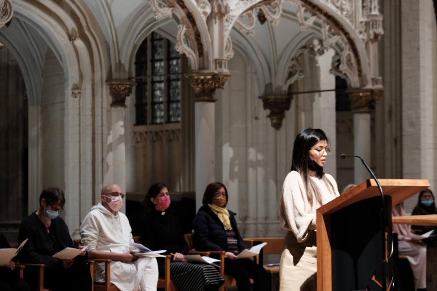 Multi-religieuze vredesviering 2021 © Pastorale zone Leuven aan de Dijle