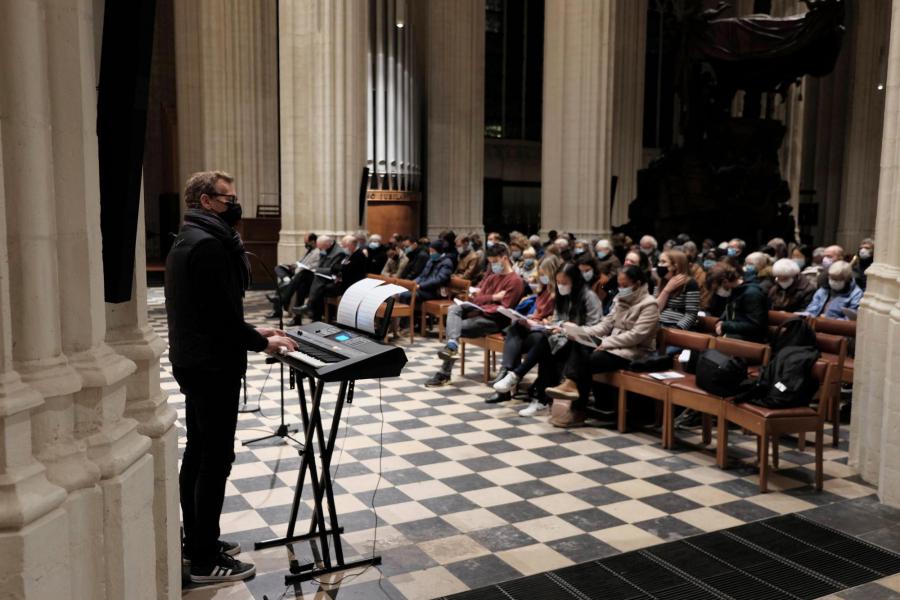 Multi-religieuze vredesviering 2021 © Pastorale zone Leuven aan de Dijle